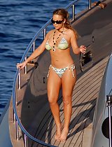 Exclusive topless and bikini pics of Mariah Carey