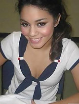 Vanessa Hudgens slutty pics showing her ass in a thong in this gallery