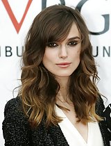 Keira Knightley poses seductively on front of cam baring her body