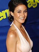 Sexy Emmanuelle Chriqui sexy posing in hot dresses